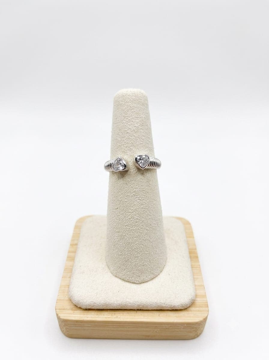 Anillo Doble Corazón